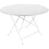 Image de FERMOB BISTRO Ø117 COTTON WHITE