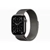 Image de Apple Watch (2025) GPS + Cellular 46 mm - Titane Ardoise - Bracelet milanais Noir en occasion ou reconditionné