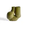 Image de Hay W&S VASE CHUBBY OLIVE GREEN