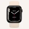Image de Apple Watch Series 8 (2022) GPS + Cellular 45 mm - Aluminium Minuit - Bracelet sport Lumière stellaire en occasion ou reconditionné
