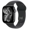 Image de Apple Watch (2025) GPS + Cellular 42 mm - Aluminium Noir de jais - Bracelet sport Noir en occasion ou reconditionné