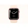 Image de Apple Watch Series 9 (2023) GPS 41 mm - Aluminium Rose - Bracelet sport Lumière stellaire en occasion ou reconditionné