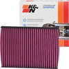 Image de K&N Filters DVF5064 Filtre d'habitacle Disposable Cabin Filter Filtre à charbon actif