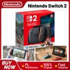 Image de Console de jeu portable Nintendo Switch 2 + Mario Kart World Bundle, écran LCD 7,9 pouces, console de jeu portable NS2, 1080P, design magnétique