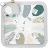 Image de Tapis D'éveil Petit Éléphant Blanc, Gris, Vert D'eau