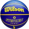Image de Ballon Wilson NBA Icon Stephen Curry Bleu Taille 7 WZ4006101XB