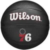 Image de Mini ballon enfant Philadelphia 76ers NBA Team Tribute Noir Taille 3 WZ4017611XB