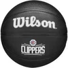 Image de Mini ballon enfant Los Angeles Clippers NBA Team Tribute Noir Taille 3 WZ4017612XB