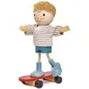 Image de Poupée Edward Avec Skateboard Multicolore Skateboard