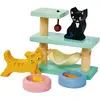 Image de Set Chats Et Arbre À Chats Multicolore
