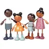 Image de Famille De Figurines En Bois Hummingbird Multicolore