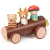 Image de Taxi Des Animaux De La Forêt Multicolore