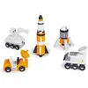 Image de Véhicules Voyageurs Espace Bois Orange, Blanc, Noir