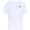 Image de Under Armour Sportstyle Left Chest T-shirt Hommes-Blanc,Noir, Taille S