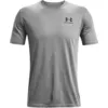 Image de Under Armour Sportstyle Left Chest T-shirt Hommes-Gris,Noir, Taille S