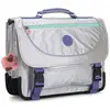 Image de Cartable Enfant Fille Kipling Preppy Brillant 41 Cm + House De Protection Fluo Gris / Violet