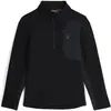 Image de Polaire semi-zippée Spyder Bandit Noir L 38A485330-BLK