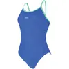 Image de Maillot de bain 1 pièce femme Zoggs Kona Triback Bleu 40 462582-RYMN