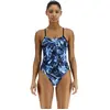 Image de Maillot de bain 1 pièce femme TYR Cutout Reflecta Bleu 28 P04064-986