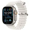 Image de Watch Ultra 2 (GPS + 4G) Boîtier en Titane Naturel de 49mm avec Bracelet Ocean, Blanc - Bon état en occasion ou reconditionné