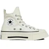 Image de Baskets montantes femme Converse Chuck 70 Luxe Squared Egret Egret Blanc 39,5 A06436C