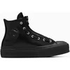 Image de Baskets en cuir femme Converse Chuck Taylor All Star Lift Platform Noir 39 A12476C