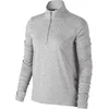 Image de Nike Element Half-Zip Haut Manches Longues Femmes-Gris Clair,Argent, Taille XL