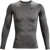 Image de Under Armour Heatgear Comp Haut Manches Longues Hommes-Anthracite,Noir, Taille L