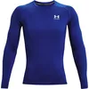 Image de Under Armour Heatgear Comp Haut Manches Longues Hommes-Bleu, Taille S