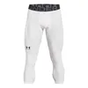 Image de Under Armour Heatgear Collant Tight Hommes-Blanc,Noir, Taille S
