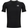 Image de Under Armour Heatgear Armour Comp T-shirt Hommes-Noir,Blanc, Taille M