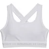 Image de Brassière de sport à maintien modéré femme Under Armour® Crossback Blanc S 1361034-100