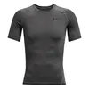 Image de Under Armour Heatgear Comp T-shirt Hommes-Gris Foncé, Taille L