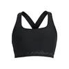 Image de Under Armour Crossback Mid Soutien-gorge Sport Femmes-Noir,Gris, Taille XS