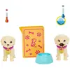 Image de Barbie Set De Jeu D'adoption De Chiots Avec Poupée Brunette Multicolore