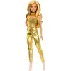 Image de Barbie Fashionistas - Poupée De Petite Silhouette Jaune