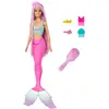 Image de Barbie Poupée Mannequin Fantaisie Sirèneà Cheveux Longs Multicolore