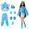 Image de Barbie Poupée Cutie Reveal Bisounours Bleu