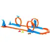 Image de Hot Wheels Track Creator : Triple Looping Multicolore