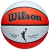 Image de Ballon femme Wilson WNBA Authentique Jaune Taille 5 WTB5200XB