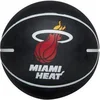 Image de Balle rebondissante NBA Dribbler Miami Heat Noir TU WTB1100MI
