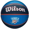 Image de Ballon NBA Tribute Oklahoma City Thunder Bleu Taille 7 WTB13XBOK