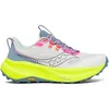 Image de Saucony Xodus Ultra 4 Chaussure trail Femmes-blanc, jaunes fluo, Taille 38,5