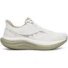 Image de Saucony Triumph 23 Chaussure de running sans stabilisateurs Hommes-blanc, kaki, Taille 46