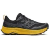 Image de Saucony Peregrine 16 GTX Chaussure trail Hommes - noir, jaune, Taille 46,5