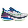 Image de Saucony Endorphin Azura Chaussure de running sans stabilisateurs Hommes-blanc, bleu, Taille 43