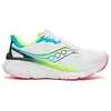 Image de Saucony Guide 19 Chaussure de running avec stabilisateurs Hommes - blanc, multicouleur, Taille 50