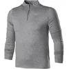 Image de Nike Dri-Fit Element Half-Zip Top de course Hommes - gris,, Taille XXL