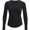 Image de Under Armour Streaker Haut Manches Longues Femmes-Noir, Taille XS