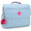 Image de Cartable Enfant Fille Kipling Codie M Dreamy Geo 38 Cm - Qualité Premium Bleu / Rose